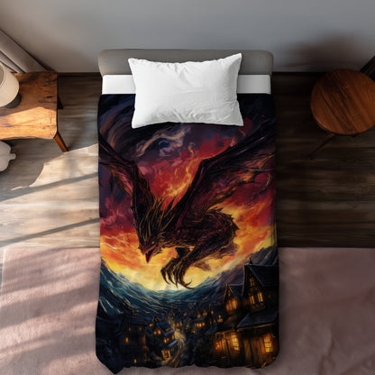 Back for Revenge Blue Duvet Cover | Stylish Home Decor