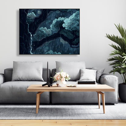 Canopy - 36"x36" Framed canvas