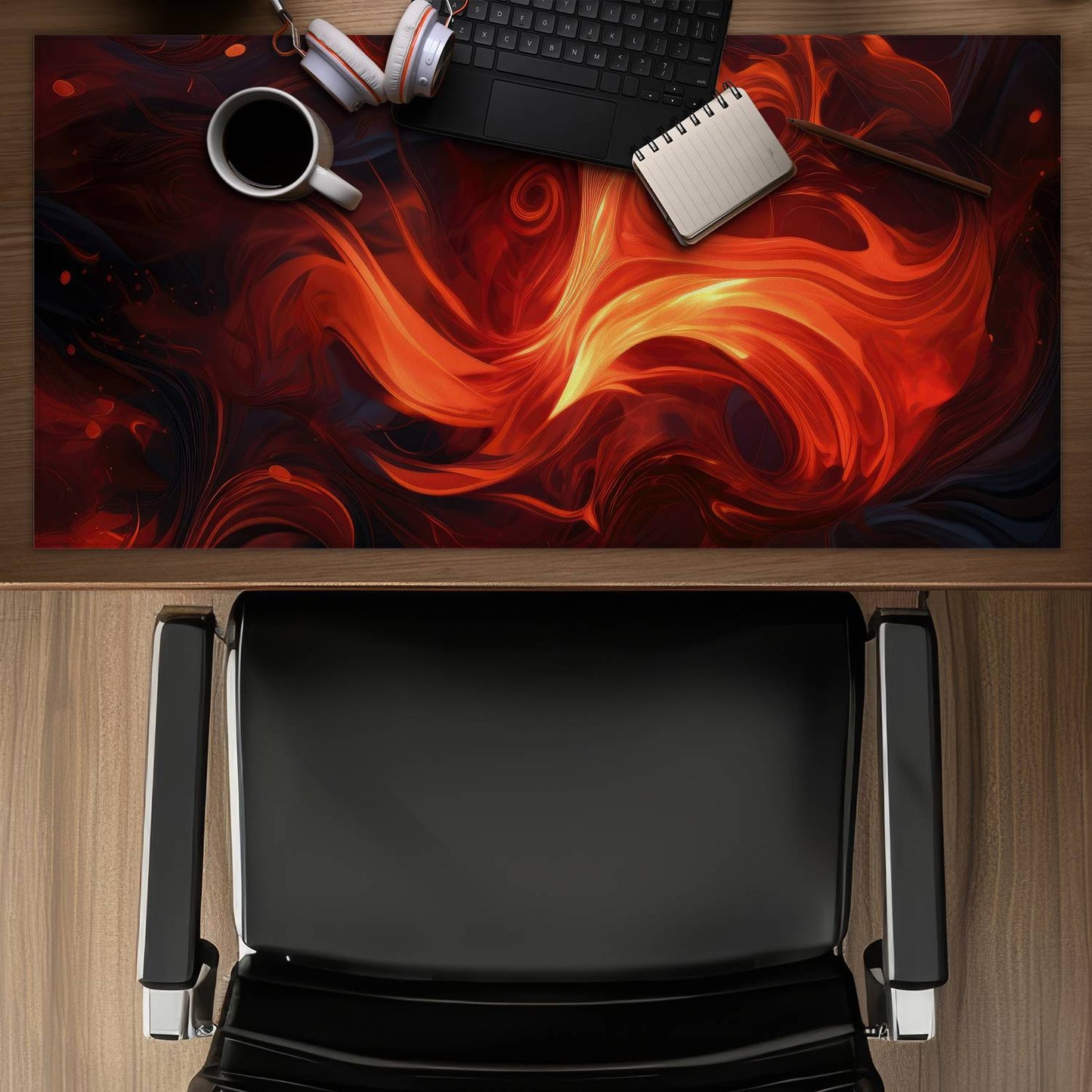 Fires of heck - Desk Mat