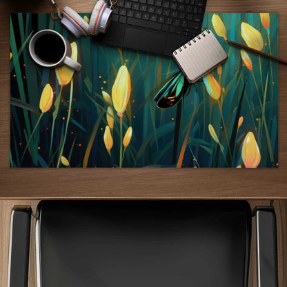 Appealing Black Desk Mat for Stylish Decor | Durable Design