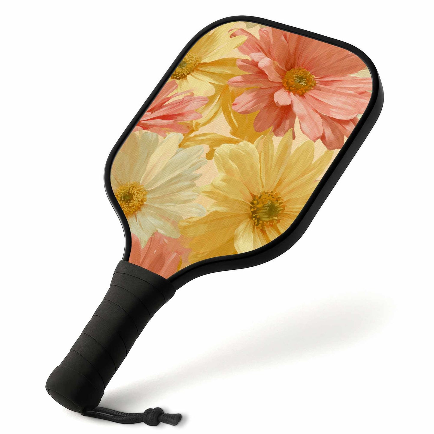 Ensemble de raquettes de pickleball décontractées Sunlit Daisy Dream | Équipement sportif