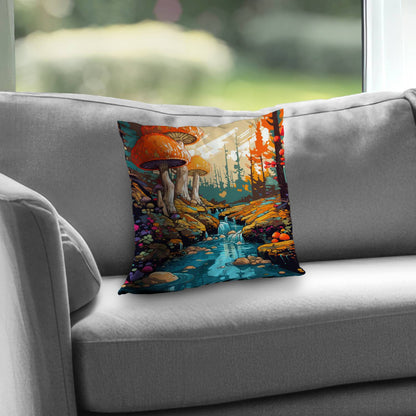 Wisdom inbound Orange Poly Twill Throw Pillow Insert | Home Decor