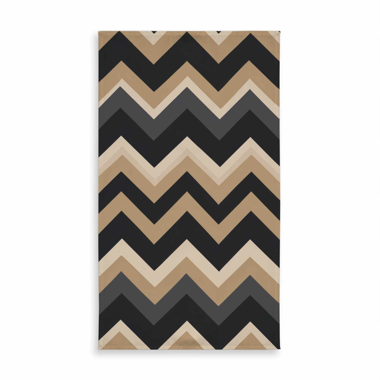 Earth Tone Waves Tablecloth | Indoor Outdoor Home Decor