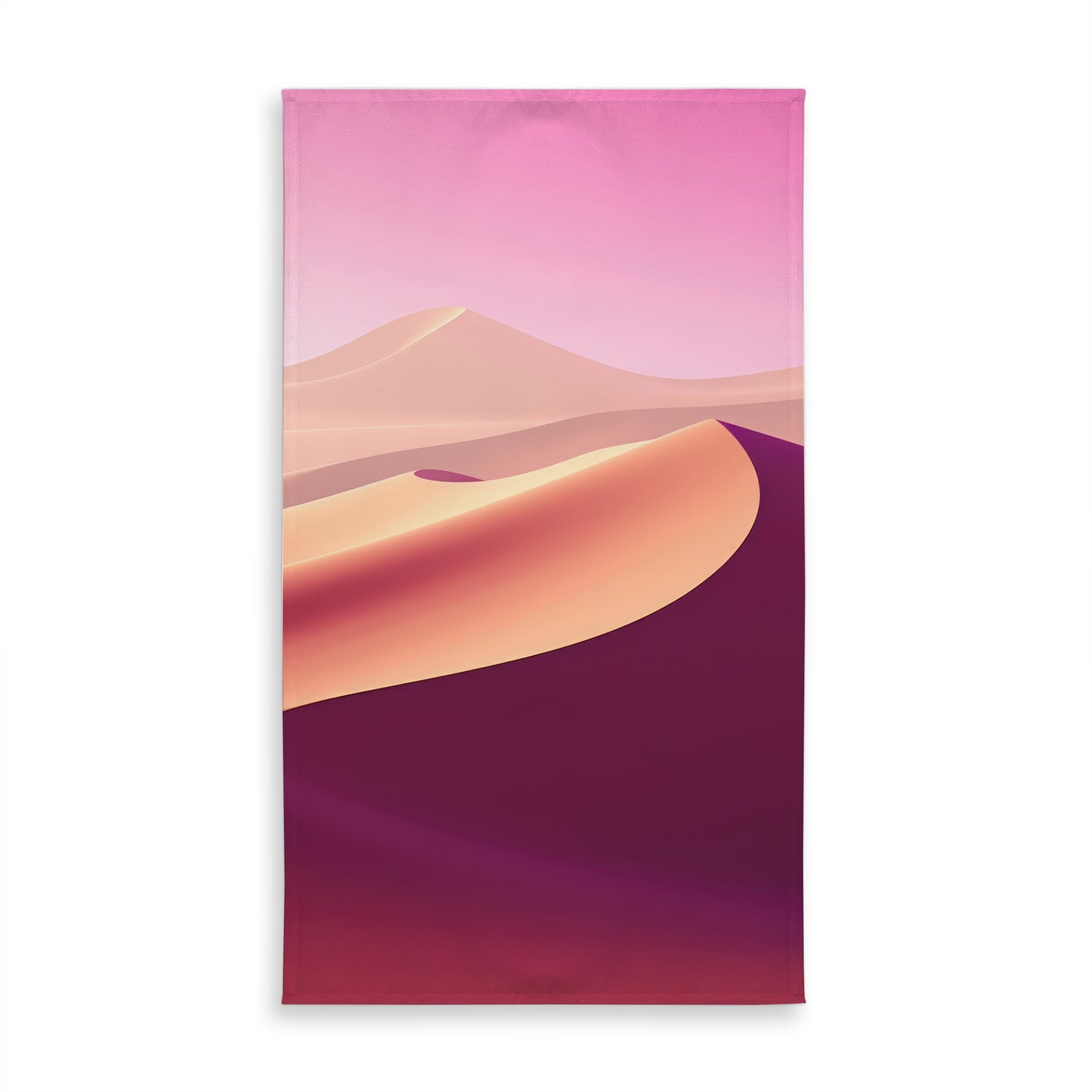 Calm dunes Beige Indoor/Outdoor Tablecloth for Home Decor