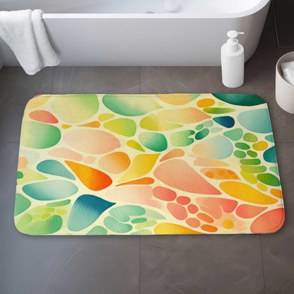 Tapis de bain Fruits Bio | Tapis doux et élégant pour la décoration intérieure