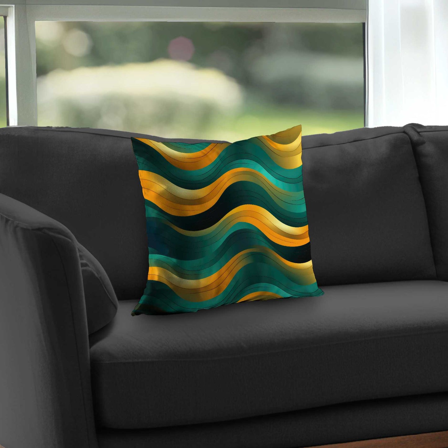 Voluptuous Poly Twill Throw Pillow - Stylish Home Decor