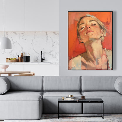 Relief - 24"x24" Framed canvas