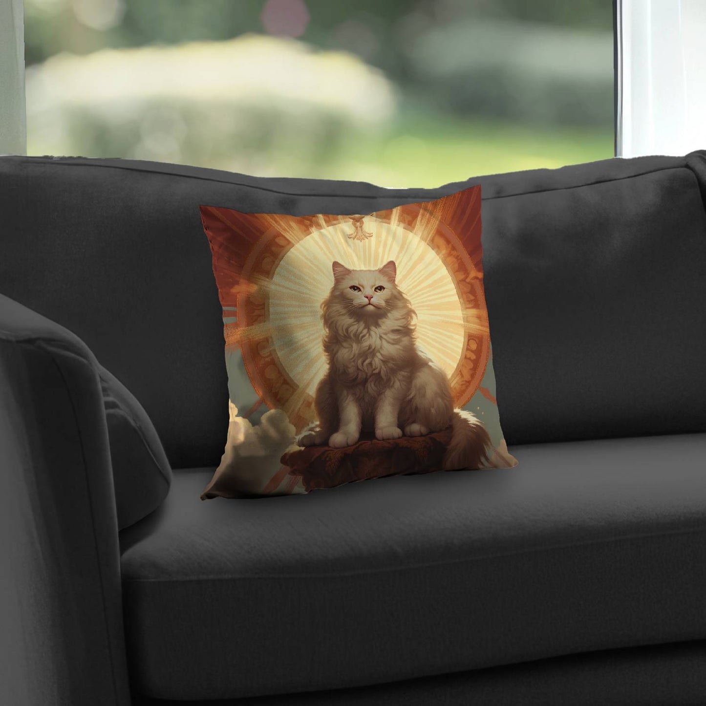 Infinite carelessness - Throw pillow - Print on demand