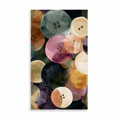 Nappe Boutons Colorés Décor Intérieur Extérieur