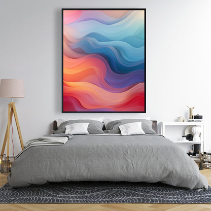Sweet dreams - Red Framed Canvas for Home Decor | Art Print