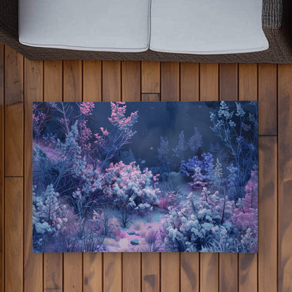 Tapis d'extérieur Nuit Froide | Tapis Décoration Maison Confortable