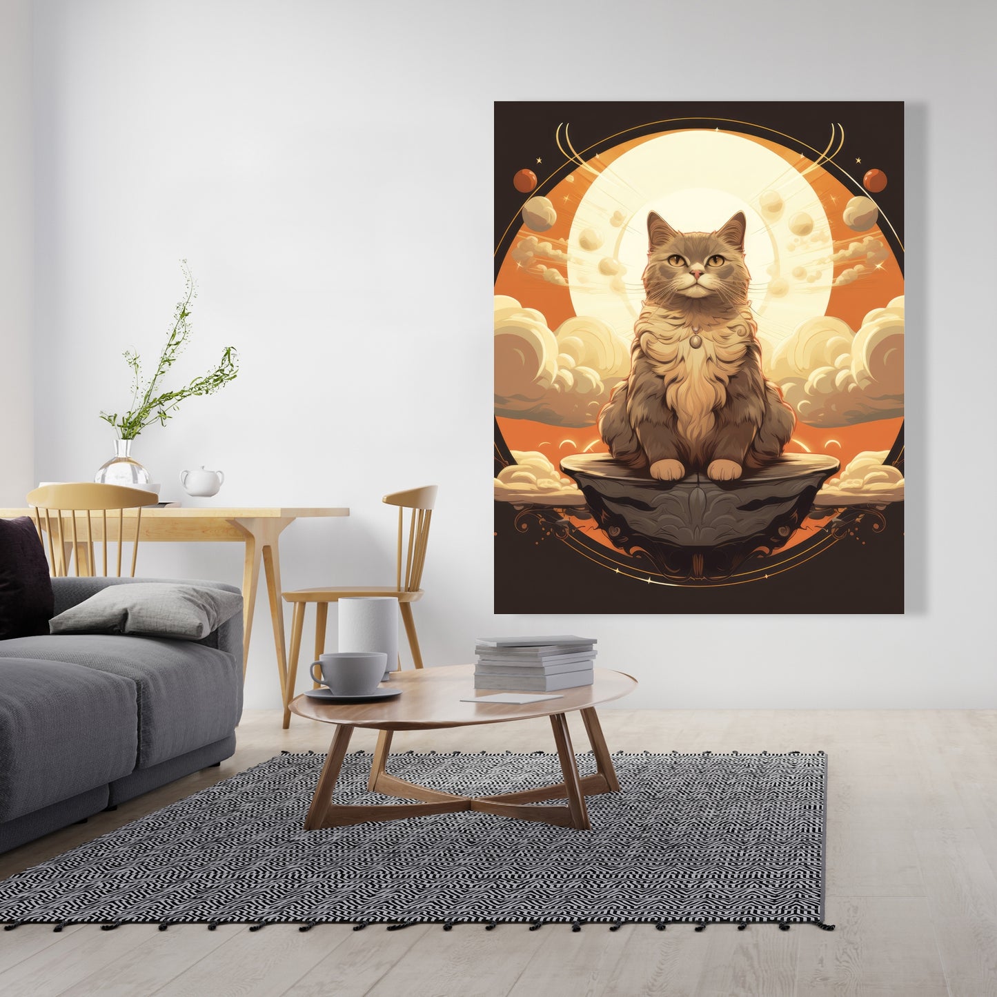 The overlord - 32"x32" Canvas