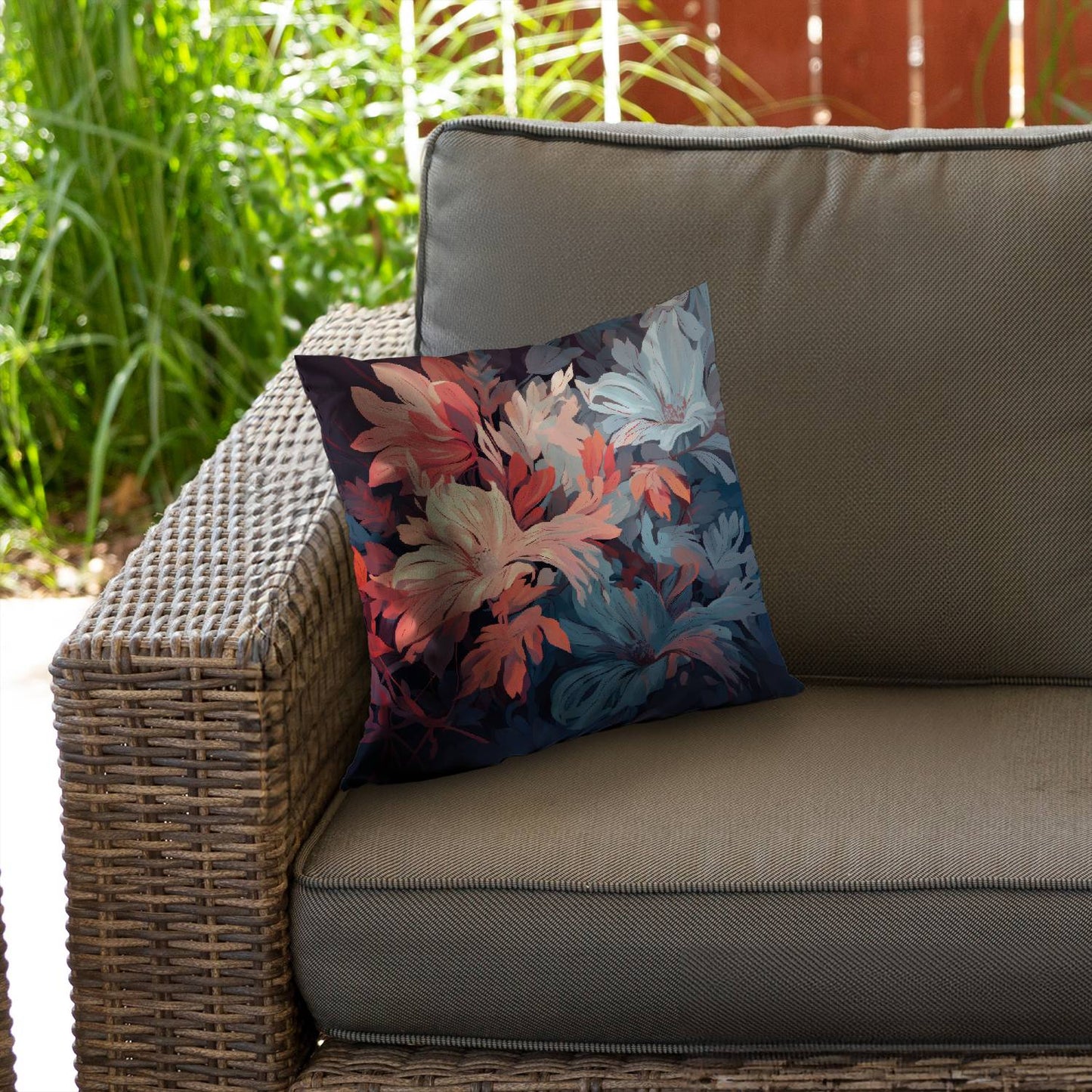 Silent charm - Throw pillow - Print on demand