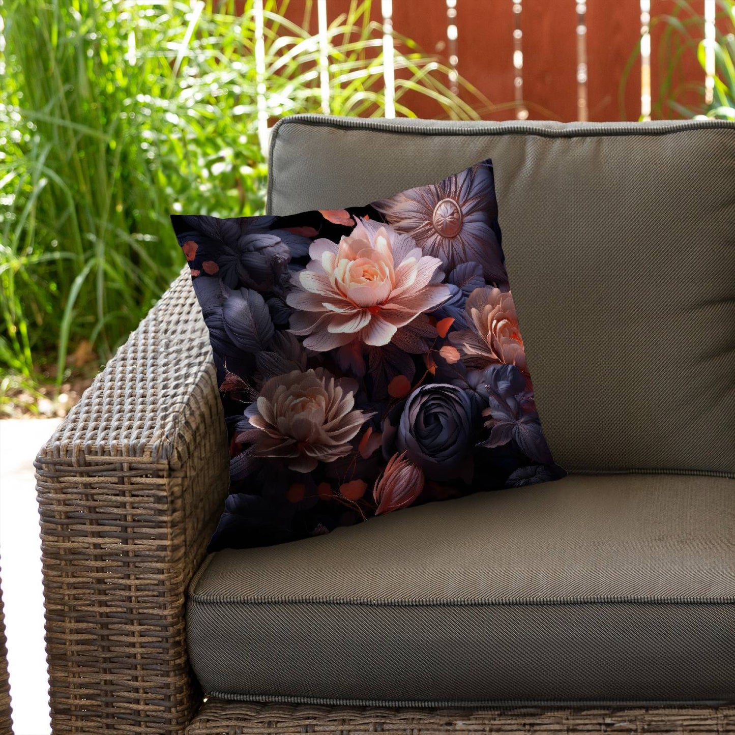 Sublime light - Throw pillow - Print on demand