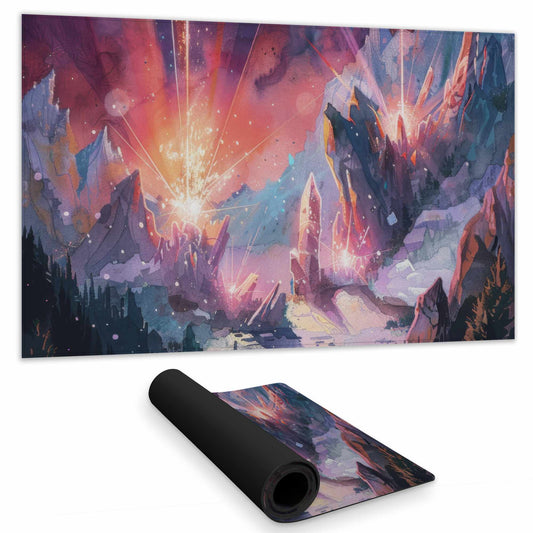 Beaming Signal Gaming Mat - Stylish Home Decor Gaming Mat