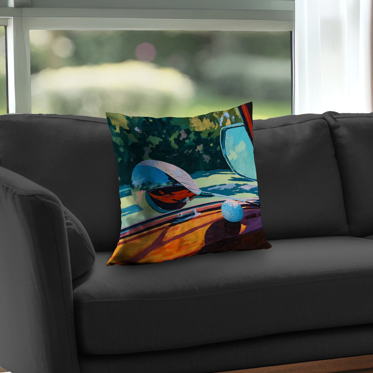 The Drive Sports Summer Poly Twill Throw Pillow Insert - Home Decor