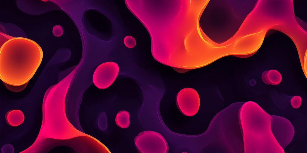 Luminous Flow Veins Desk Mat - Stylish Home Decor Accessory