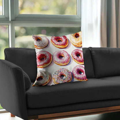 Yummy Poly Twill Throw Pillow - Stylish Home Decor Accent