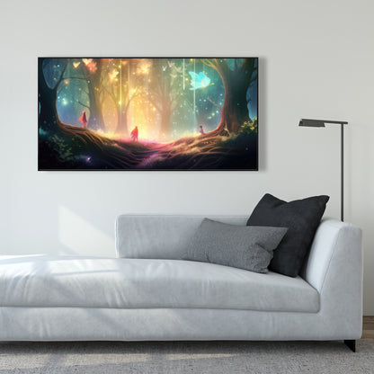 A dream come true - 36"x36" Framed canvas