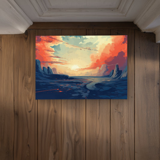 Finally Light Coral Indoor Outdoor Door Mat | Home Decor