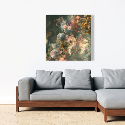Bloom space - 32"x32" Canvas