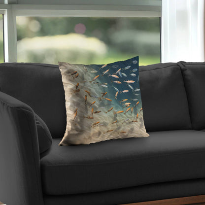 Away from the sand - Throw Pillow