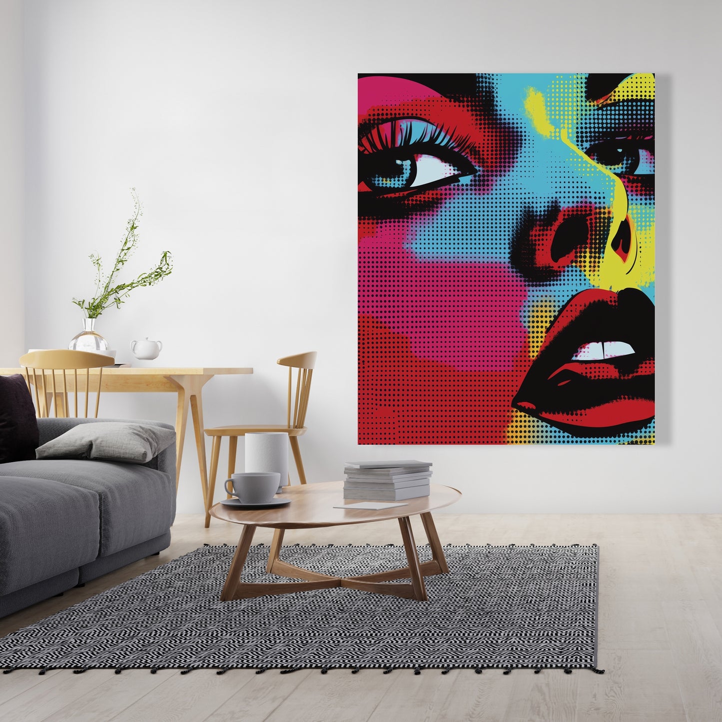 Comics Yellow Canvas - Vibrant Home Decor for Your Walls