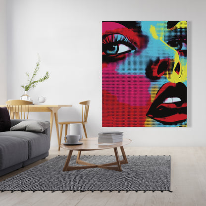 Comics Yellow Canvas - Vibrant Home Decor for Your Walls