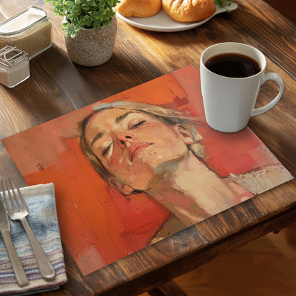 Relief Polyester Placemat | Stylish Home Decor Essentials