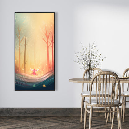 Enchanted - 36"x36" Framed canvas