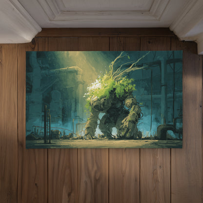 The Golem Green Indoor Outdoor Door Mat | Home Decor Accent