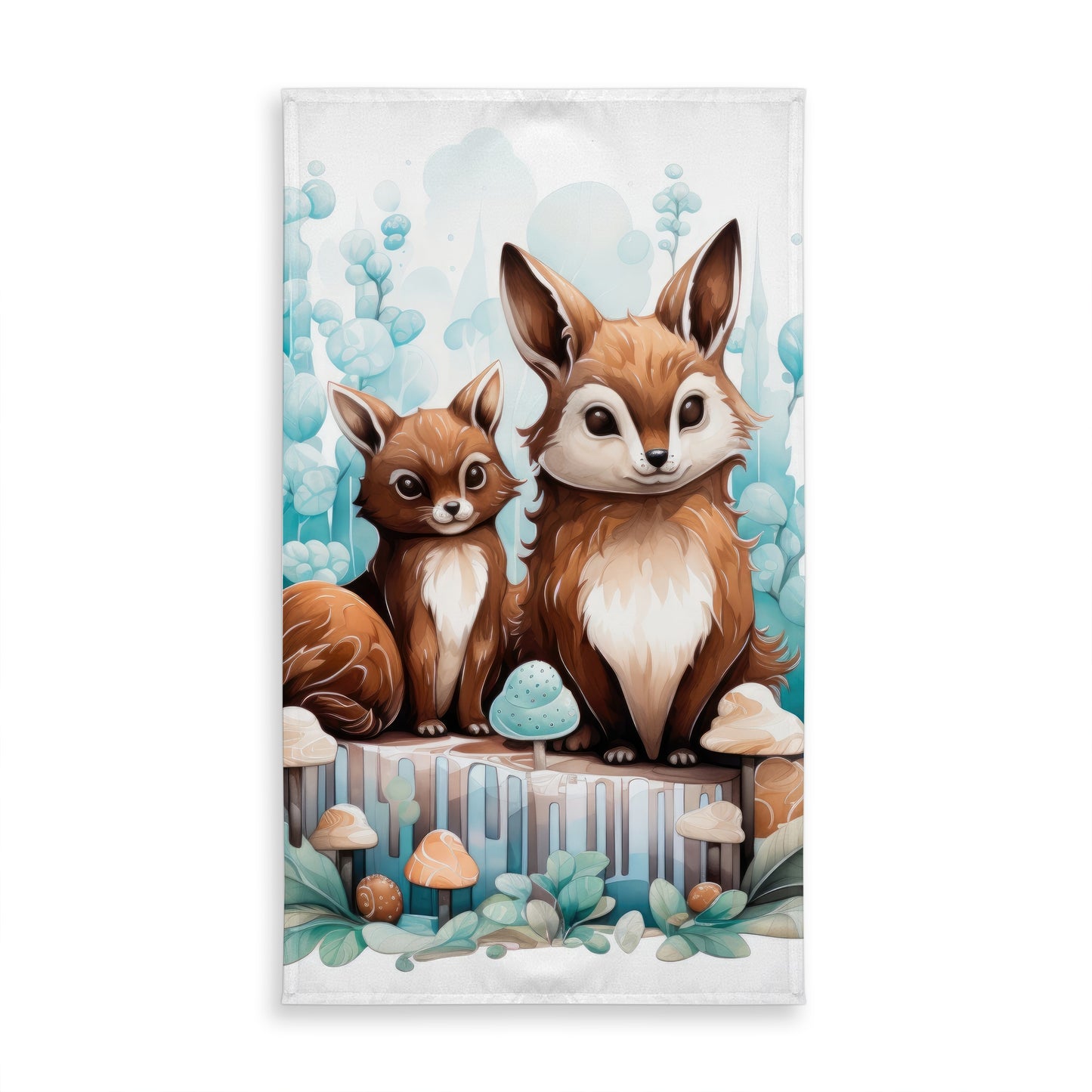 Two Pals White Indoor Outdoor Tablecloth | Decor Essential