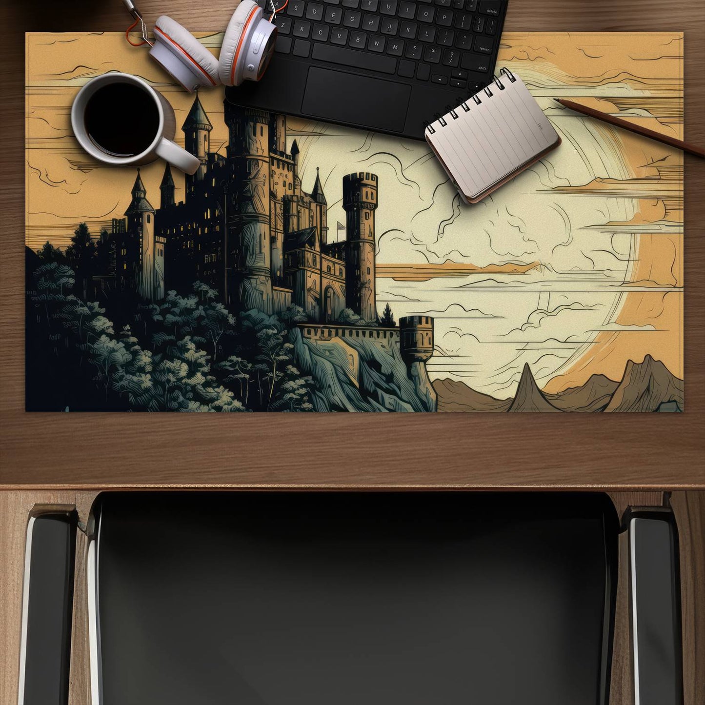 Once upon a time - Desk mat - Print on demand