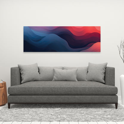Ethereal Smoke - Pink Canvas Art for Elegant Home Decor