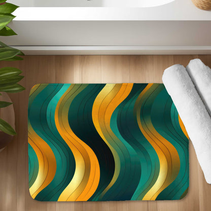 Voluptuous Black Bath Mat for Elegant Decor | Soft & Stylish