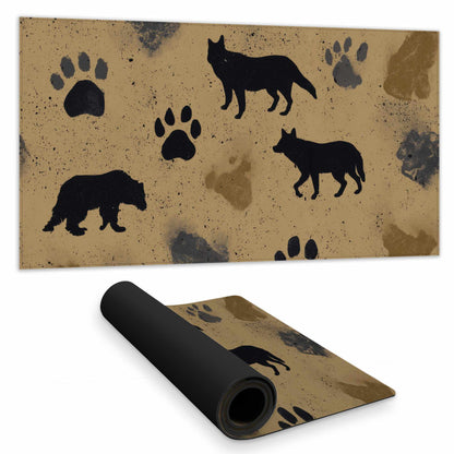 Tapis de bureau Wild Tracks Echo | Accessoire de décoration élégant pour la maison