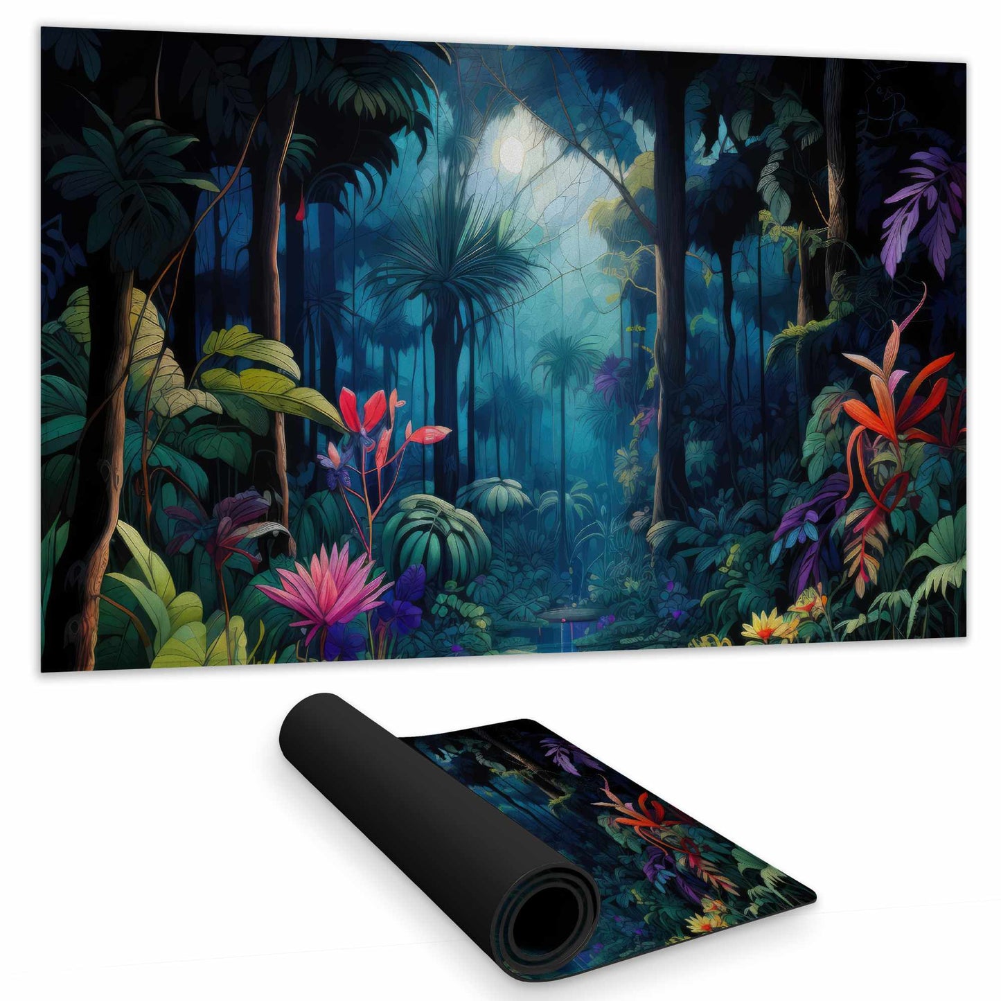 Tapis de jeu "La beauté de la nature" – Tapis de jeu élégant pour la décoration intérieure