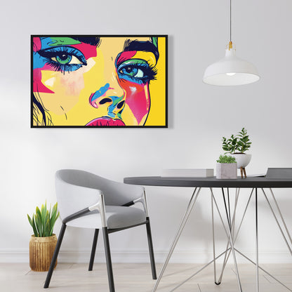 Glaze - 24"x24" Framed canvas