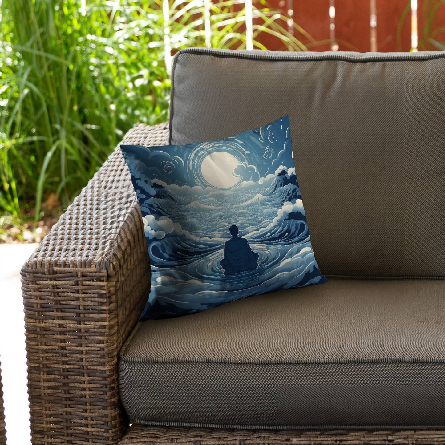 Infinite wisdom - Throw pillow - Print on demand