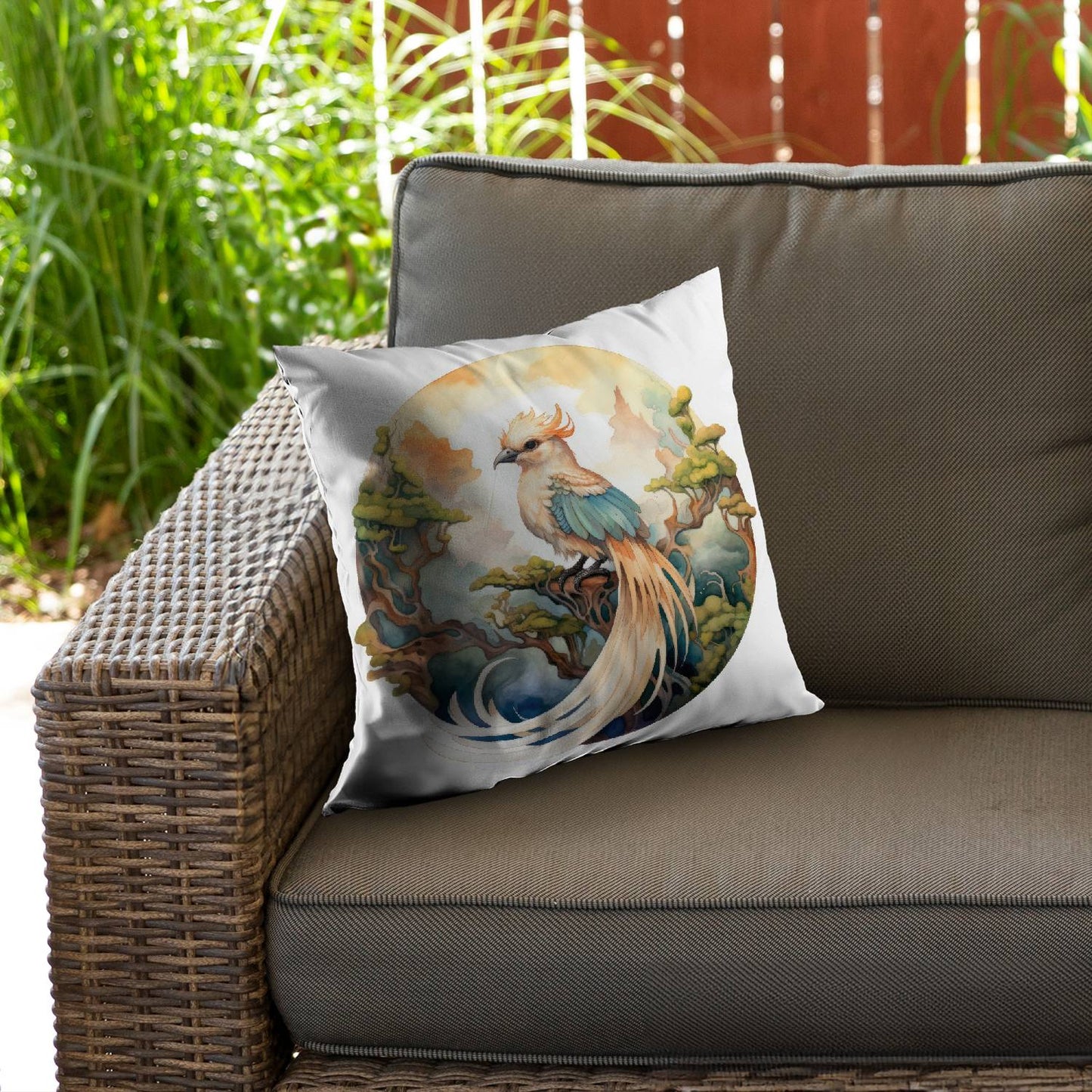 New species - Throw pillow - Print on demand