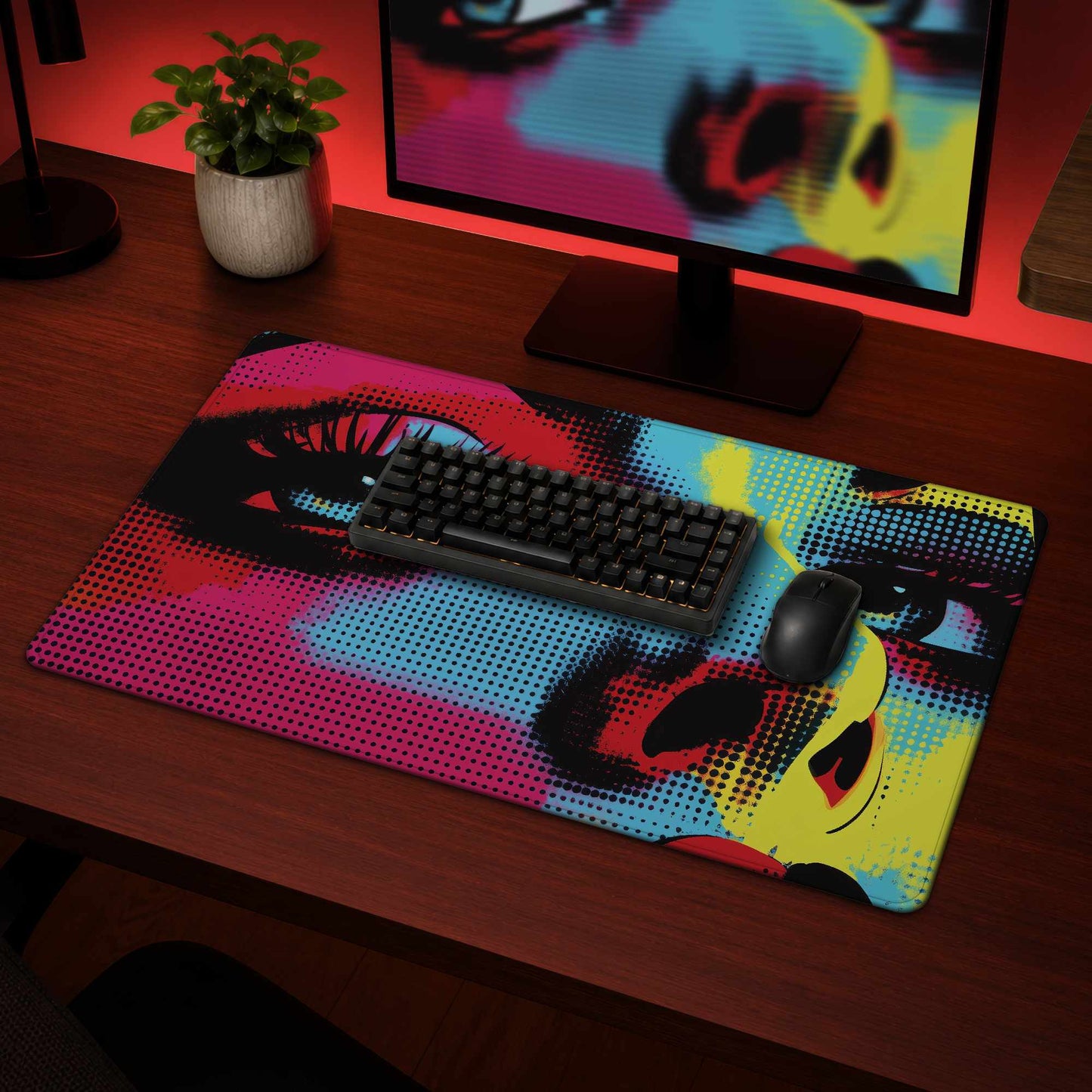 Comics Gaming Mat | Stylish Home Decor for Gamers