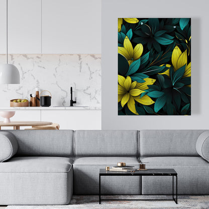 Potent - Yellow Canvas Art for Stylish Home Decor