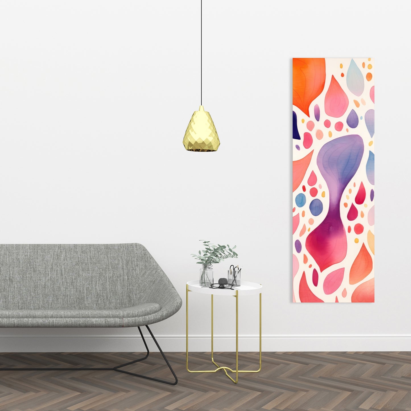 Splotches - Orange Canvas Art for Stylish Home Decor