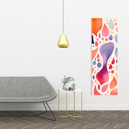 Splotches - Orange Canvas Art for Stylish Home Decor