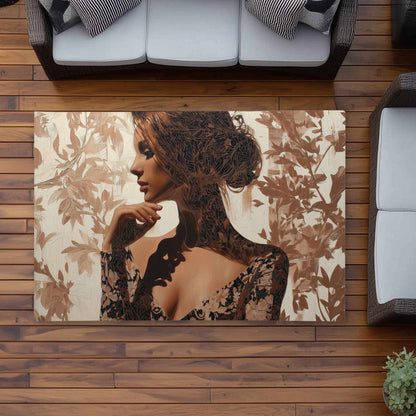 Tapis d'extérieur Contemplation | Tapis de décoration élégant