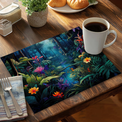Set de table en polyester La beauté de la nature pour la décoration intérieure