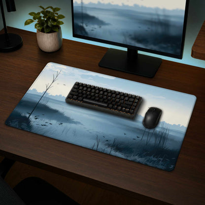 Evening Marsh Desk Mat - Stylish Home Decor Desk Accessory