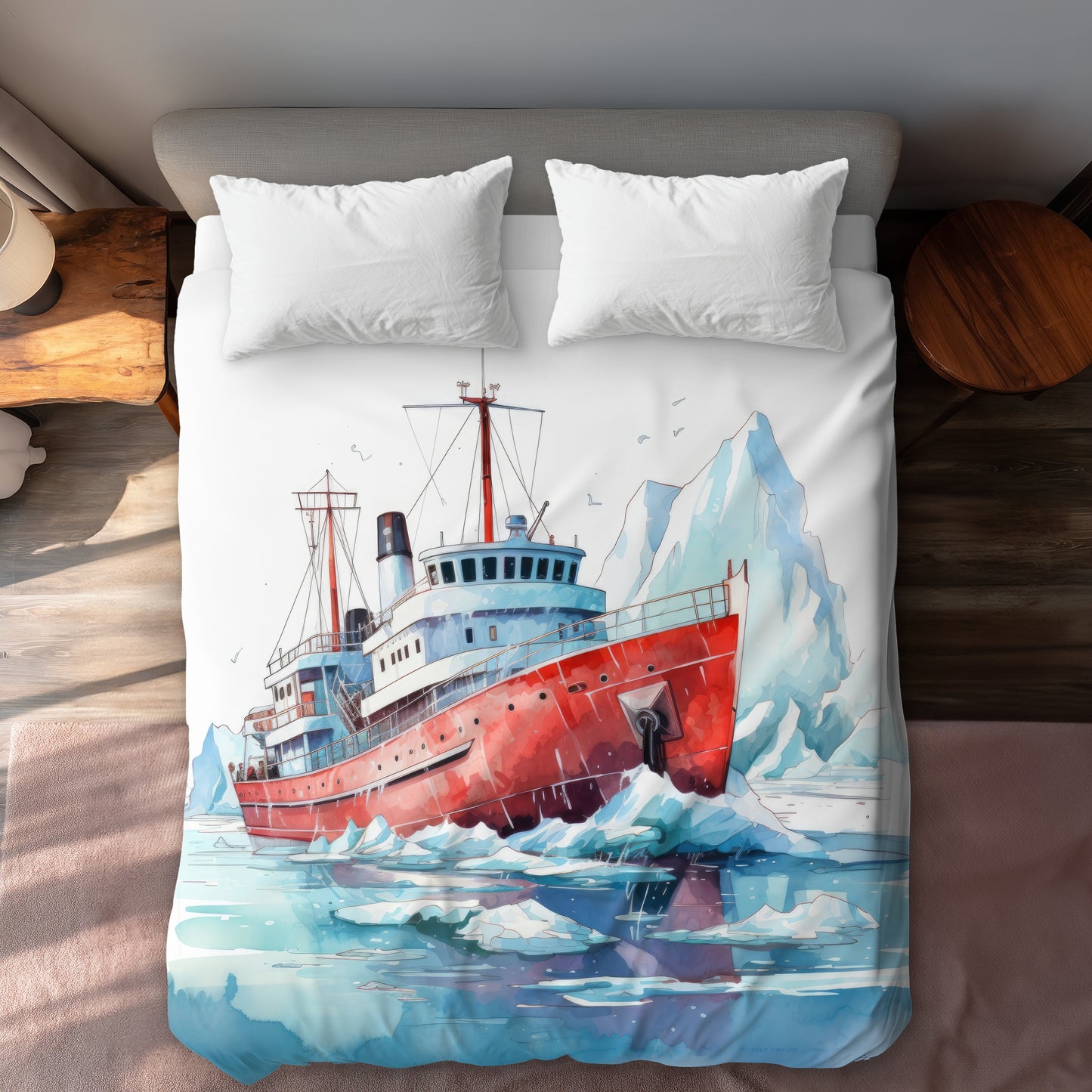 Housse de couette Breaking the Ice | Linge de lit élégant pour la maison