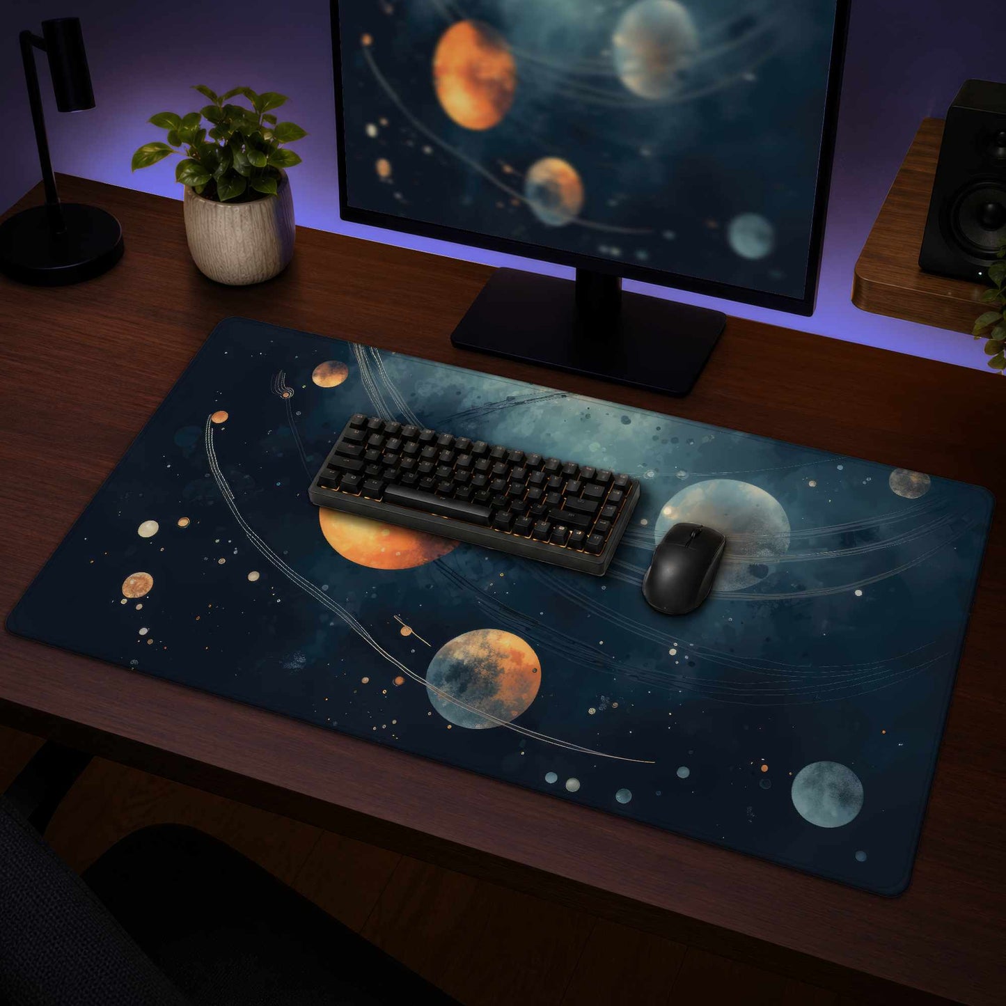 Tapis de jeu Deep Exploration | Tapis de décoration intérieure élégant