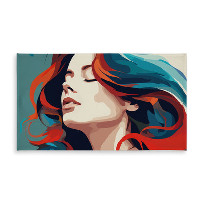 Zen Blue Indoor Outdoor Tablecloth | Stylish Design